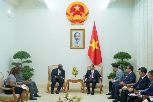 Thủ tướng Nguyễn Xuân Phúc tiếp Đại sứ Nigeria