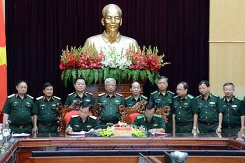 Hội nghị bàn giao nhiệm vụ Tư lệnh Bộ đội Biên phòng