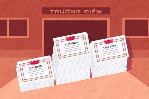 Sắp hết tình trạng 'mưa giấy khen' cuối năm học?