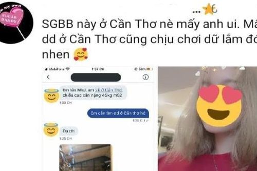 Ngang nhiên rao bán thân cho 'cha nuôi ngọt ngào - Sugar Daddy' trên mạng xã hội