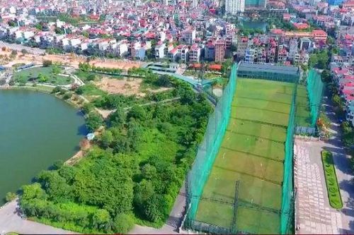 Tận thấy khu đất công biến thành sân tập golf ở Bắc Giang