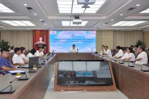 EVNHANOI chính thức đạt xếp hạng tín nhiệm quốc tế mức BB
