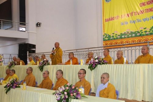Ban Hoằng pháp T.Ư thăm trường hạ tỉnh BR-VT