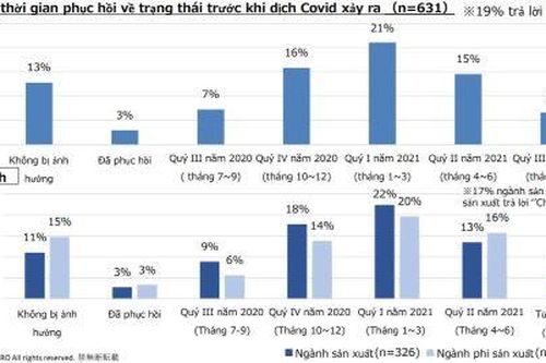 Nhiều doanh nghiệp Nhật lạc quan về việc phục hồi kinh doanh tại Việt Nam
