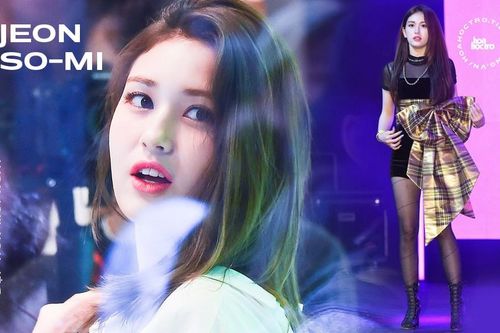 Ngắm loạt ảnh khoe đôi chân dài miên man của 'bông hồng lai' Jeon Somi