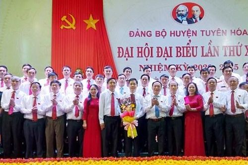 Đoàn kết xây dựng huyện Tuyên Hóa phát triển bền vững