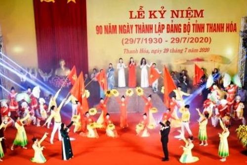 Thanh Hóa: Kỷ niệm 90 năm ngày thành lập Đảng bộ tỉnh