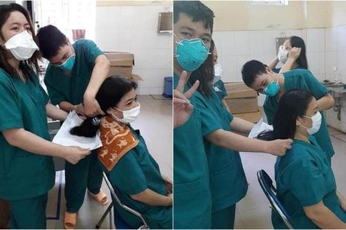 Nữ bác sĩ ở Đà Nẵng cắt ngắn tóc để lên tuyến đầu 'COVID-19'
