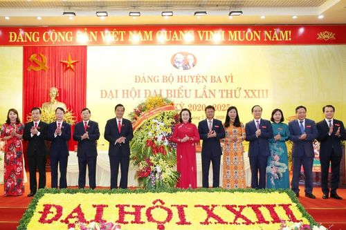 Ông Dương Cao Thanh được bầu làm Bí thư huyện Ba Vì
