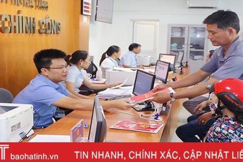 Giải quyết tốt thủ tục hành chính, tạo niềm tin cho người dân TP Hà Tĩnh