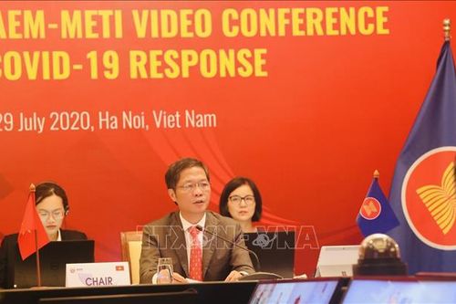 Hội nghị Bộ trưởng Kinh tế ASEAN - Nhật Bản: Thông qua kế hoạch hành động phục hồi kinh tế