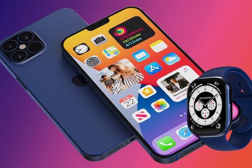 iPhone 12 Max và Apple Watch Series 6 đẹp hút hồn với màu Xanh Navy lạ mắt