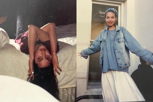Tiết lộ ảnh thời trẻ nổi loạn của Angelina Jolie: Từng muốn là người quản lý tang lễ, học ướp xác và hay đến nghĩa trang