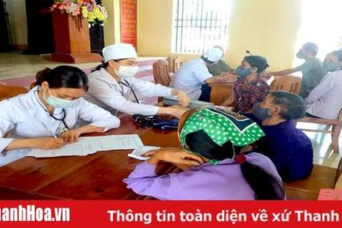 Khám bệnh, cấp phát thuốc miễn phí, tặng quà cho các đối tượng khó khăn tại Quảng Xương