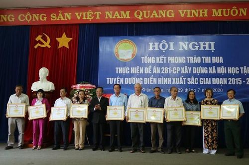 Tổng kết 5 năm thực hiện đề án về xây dựng xã hội học tập