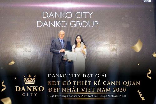 Danko City Thái Nguyên giành giải thưởng Dự án Khu đô thị có thiết kế cảnh quan đẹp nhất Việt Nam