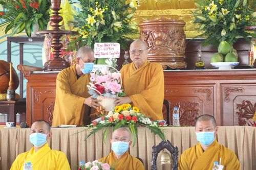 Đồng Nai : Tiếp đoàn ban ngành T.Ư tại chùa Tỉnh Hội