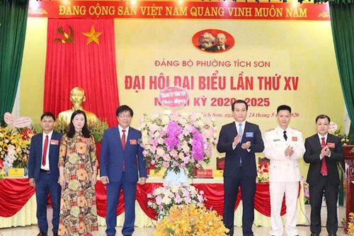 Vĩnh Yên (Vĩnh Phúc): Đảng bộ phường Tích Sơn tập trung lãnh đạo toàn diện các nhiệm vụ