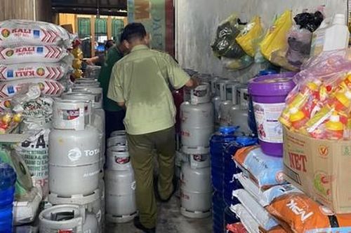 Phát hiện điểm nghi bán gas lậu, giả thương hiệu quy mô lớn