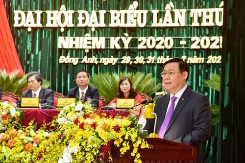 Bí thư Thành ủy Hà Nội: Đưa huyện Đông Anh trở thành quận, đô thị thông minh