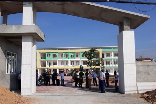 Hoài Đức: Cưỡng chế công trình phục vụ dự án xây dựng trường mầm non