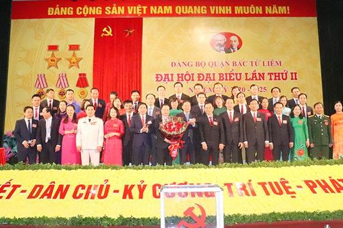 Ông Trần Thế Cương được bầu làm Bí thư Quận ủy Bắc Từ Liêm