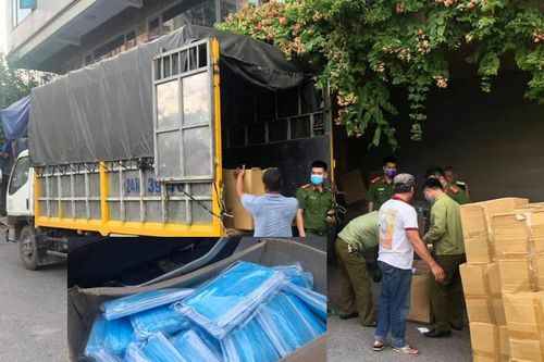 Hà Nội: Thu giữ gần 800.000 khẩu trang không nguồn gốc ở Hà Đông
