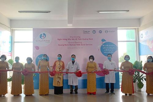 Khai trương Ngân hàng Sữa mẹ vệ tinh Quảng Nam