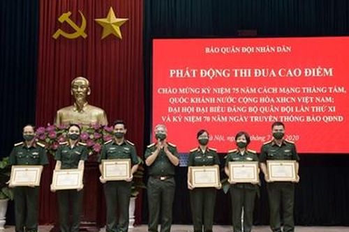 Báo Quân đội nhân dân phát động đợt thi đua cao điểm