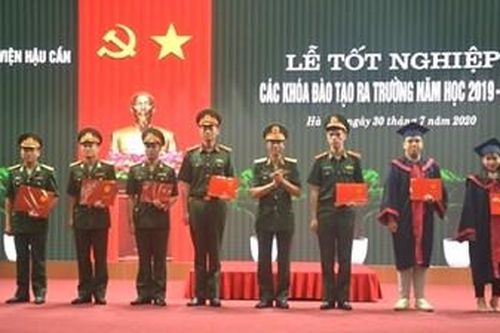 Học viện Hậu cần tổ chức lễ tốt nghiệp các khóa đào tạo năm 2020