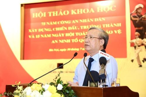 Lực lượng CAND là 'thanh bảo kiếm' sắc bén của Đảng, của chế độ
