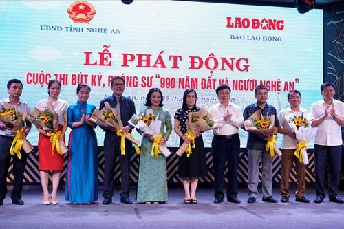 Phát động cuộc thi '990 năm Đất và Người Nghệ An'