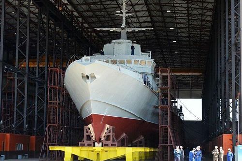 Nga khởi công đóng tàu hộ vệ tên lửa cực nguy hiểm