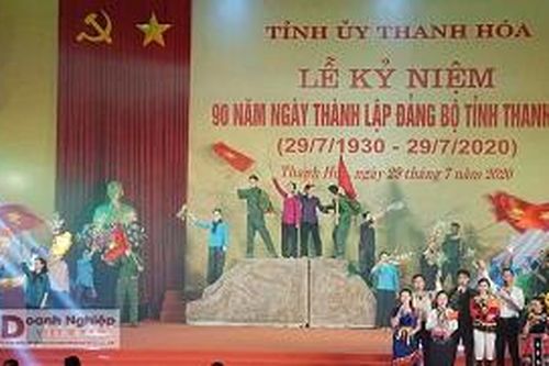 Thanh Hóa kỷ niệm 90 năm ngày thành lập Đảng bộ tỉnh