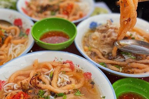 Say lòng với món bún suông Trà Vinh