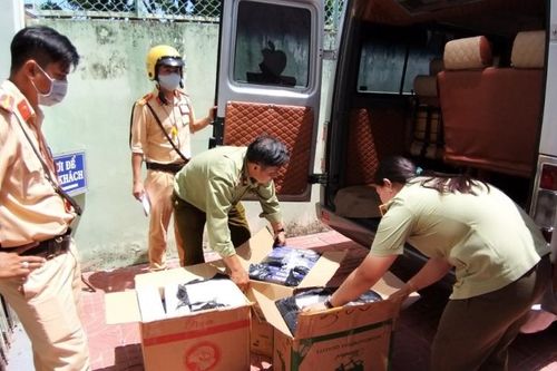 An Giang: Thu giữ 6.290 bao thuốc lá điếu nhập lậu do nước ngoài sản xuất
