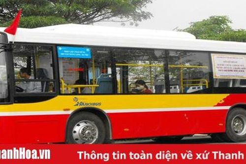 Khôi phục tuyến xe buýt TP Thanh Hóa - Đền thờ Lê Hoàn