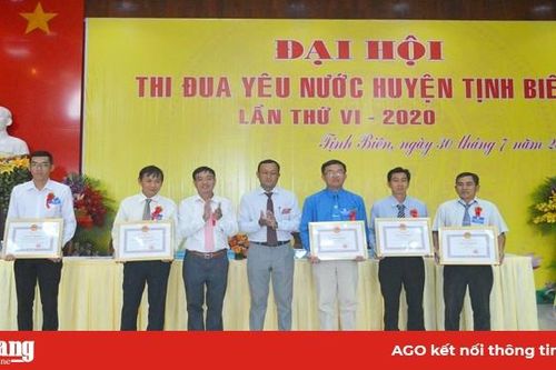 Đại hội Thi đua yêu nước huyện Tịnh Biên lần thứ VI-2020