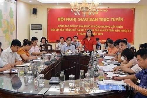 Hà Nội: Giao ban trực tuyến công tác phối hợp quản lý nhà nước về lĩnh vực Công Thương