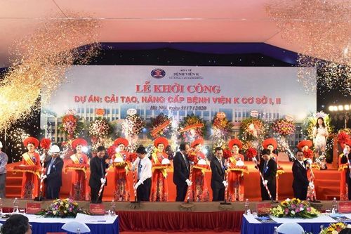 Khởi công Dự án đầu tư nâng cấp, cải tạo Bệnh viện K cơ sở I, II