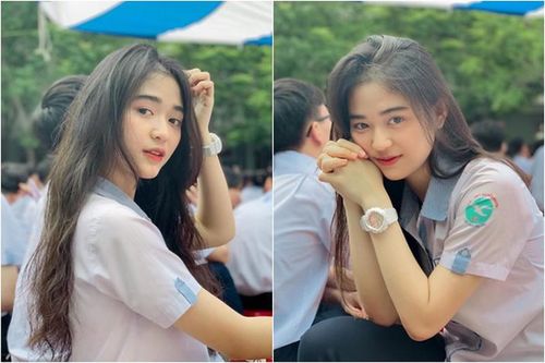Hot girl Nguyễn Khuyến cười sương sương mà CĐM 'đổ gục'