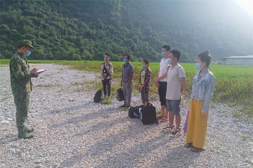 BĐBP Cao Bằng tiếp tục phát hiện 6 công dân nhập cảnh trái phép