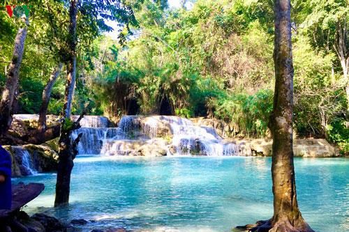 Chiêm ngưỡng vẻ đẹp thác nước trăm tầng của đất nước triệu voi