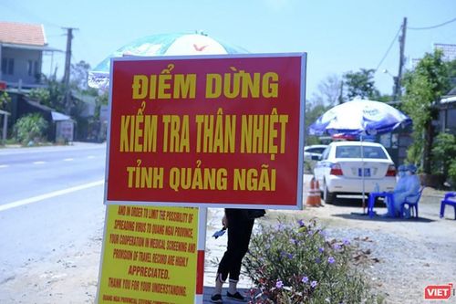 Quảng Ngãi lập 16 chốt kiểm soát dịch COVID-19 trên khu vực biên giới biển