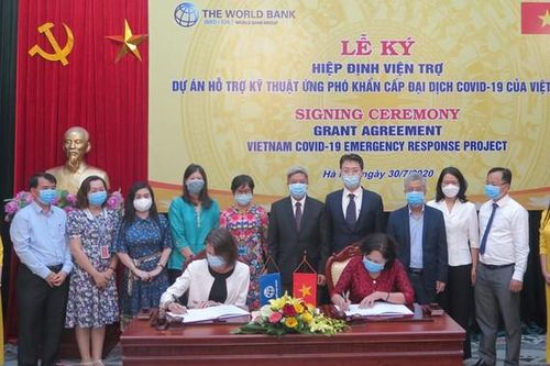 WB tài trợ không hoàn lại 6,2 triệu USD cho Việt Nam chống Covid-19