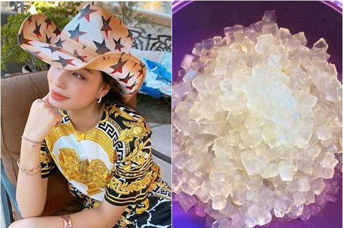 Phạm Hương hái cây nhà lá vườn tự làm món giải khát trong veo như ngọc