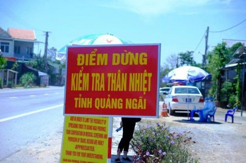 Quảng Ngãi thành lập 16 chốt tại cảng biển và biên giới chống dịch Covid-19