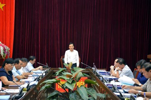 Bí thư Tỉnh ủy Trần Văn Sơn chủ trì kỳ họp thứ 76 Ban Thường vụ Tỉnh ủy
