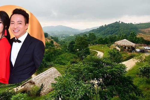 Hai cơ ngơi rộng bát ngát có cả nhà tranh vách đất của ca sĩ Việt Hoàn