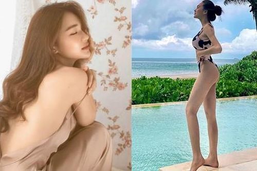 Người đẹp Ngọc Nữ tung ảnh áo tắm khoe chân dài miên man